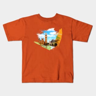 Big Ben, England, UK Kids T-Shirt